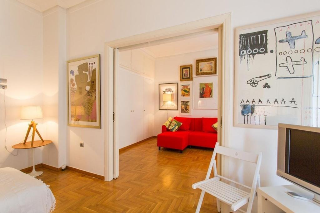 A Cozy Apt In Kolonaki Of Athens Atenas Exterior foto