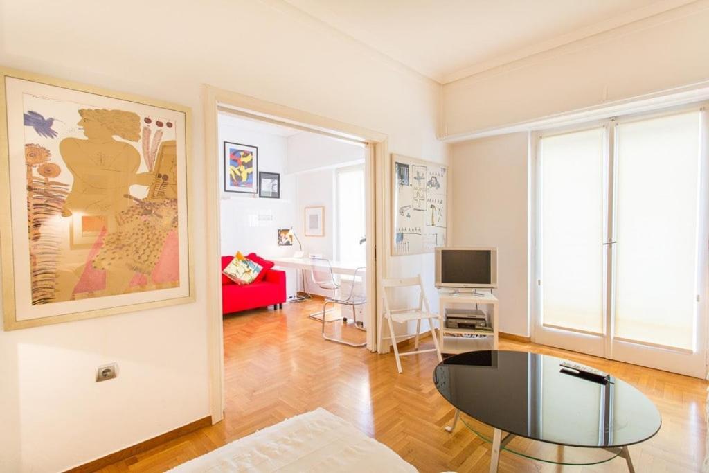 A Cozy Apt In Kolonaki Of Athens Atenas Exterior foto