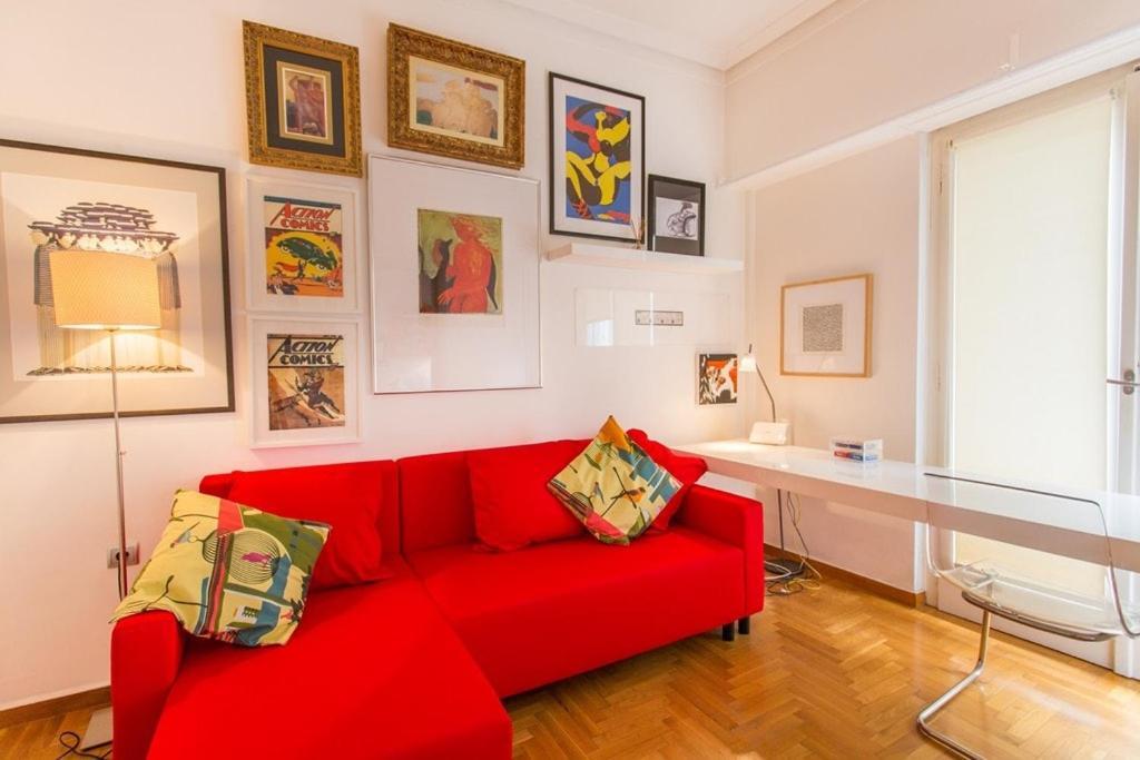 A Cozy Apt In Kolonaki Of Athens Atenas Exterior foto